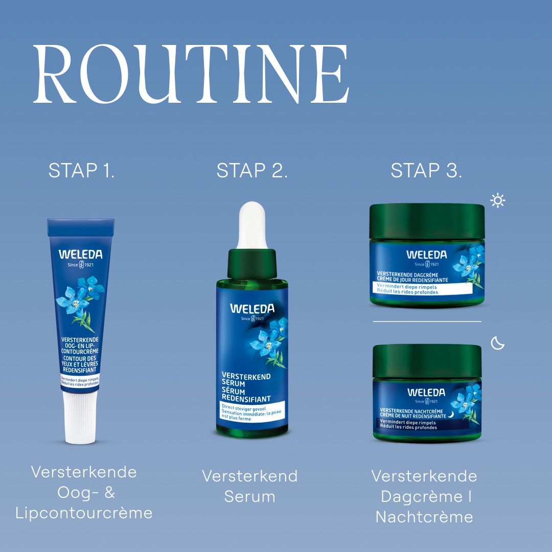Weleda Blauwe Gentiaan & Edelweiss Versterkende Oog- en Lipcontourcrème