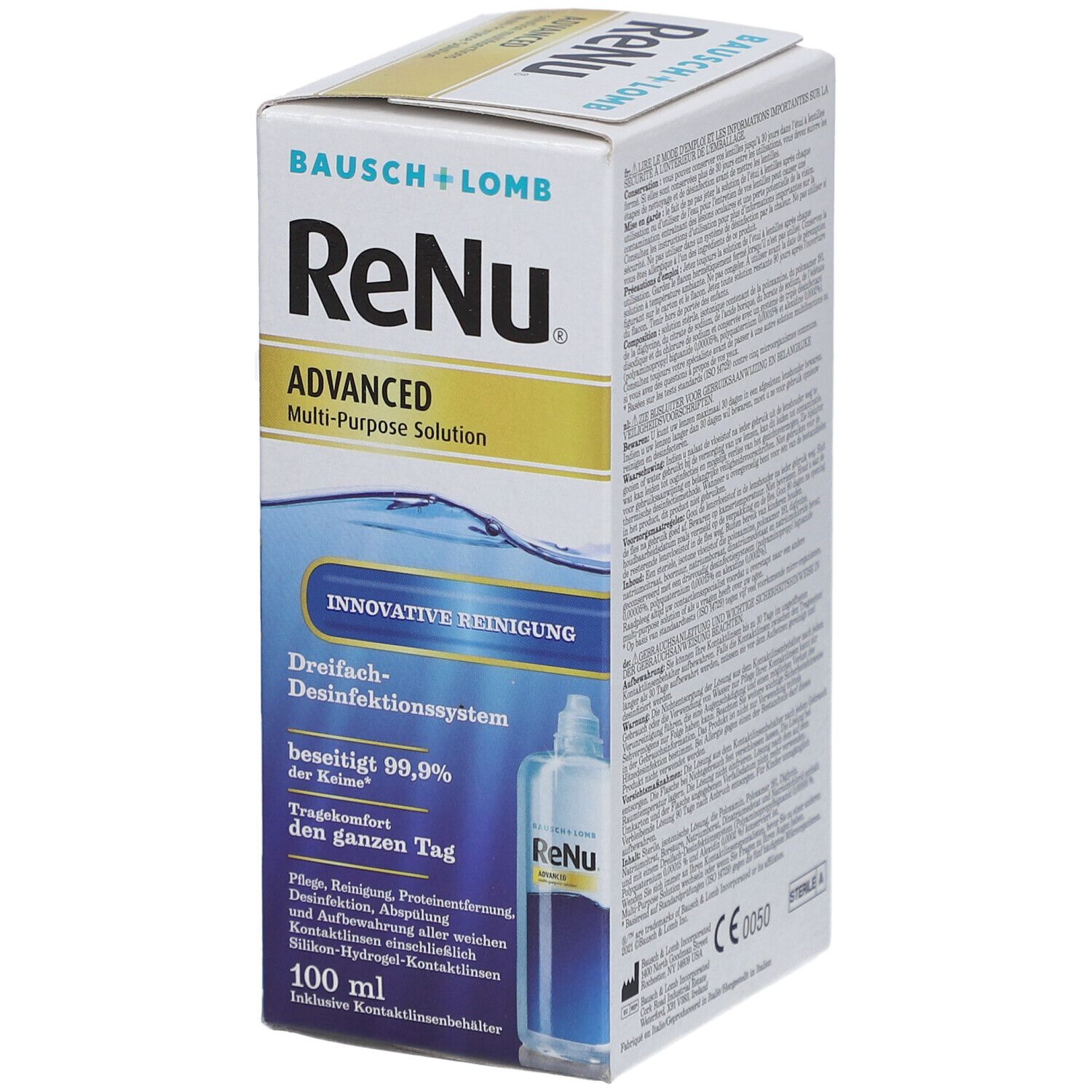 Bausch & Lomb ReNu Advanced Alles-in-één Lenzenvloeistof