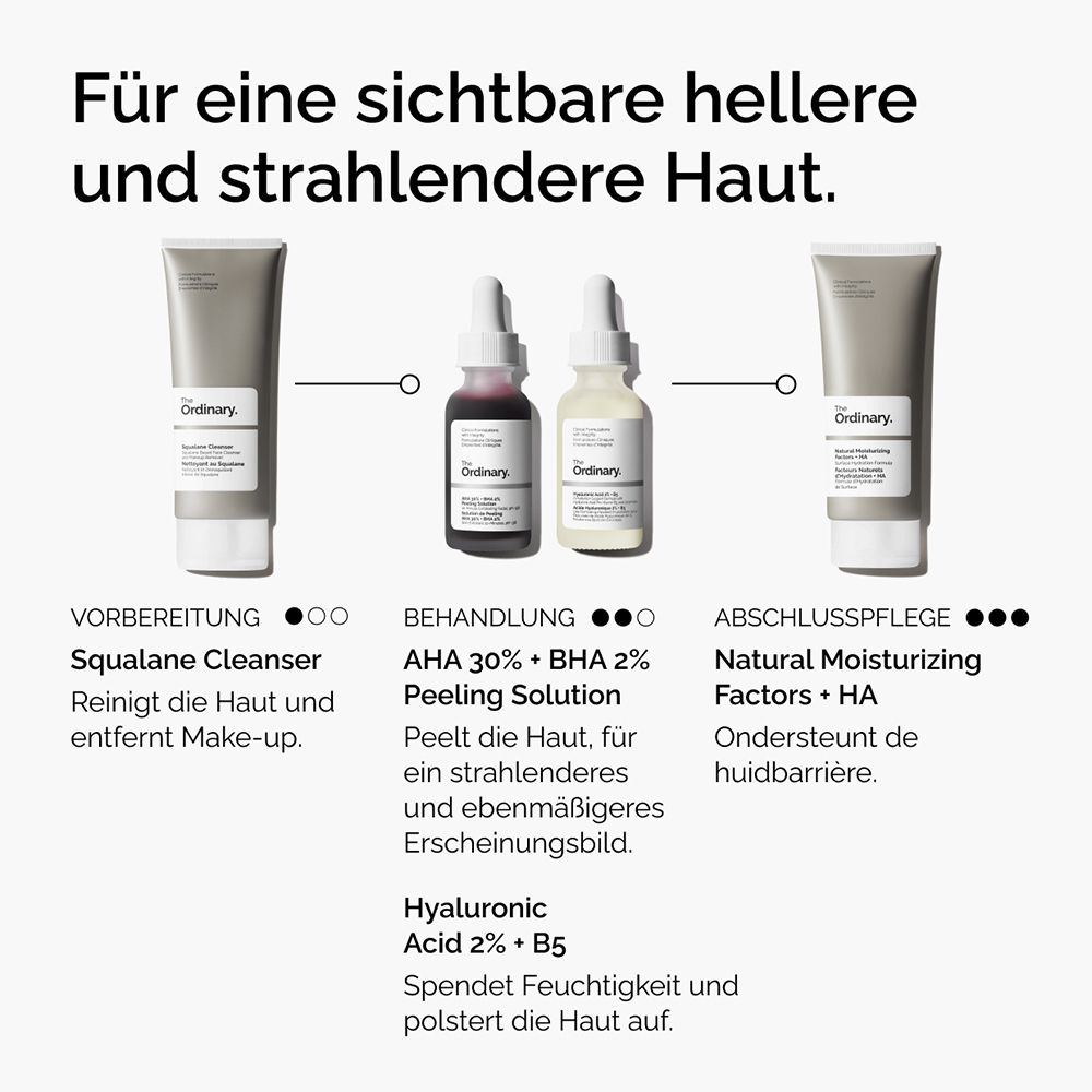 The Ordinary® Solution de Peeling AHA 30% + BHA 2%