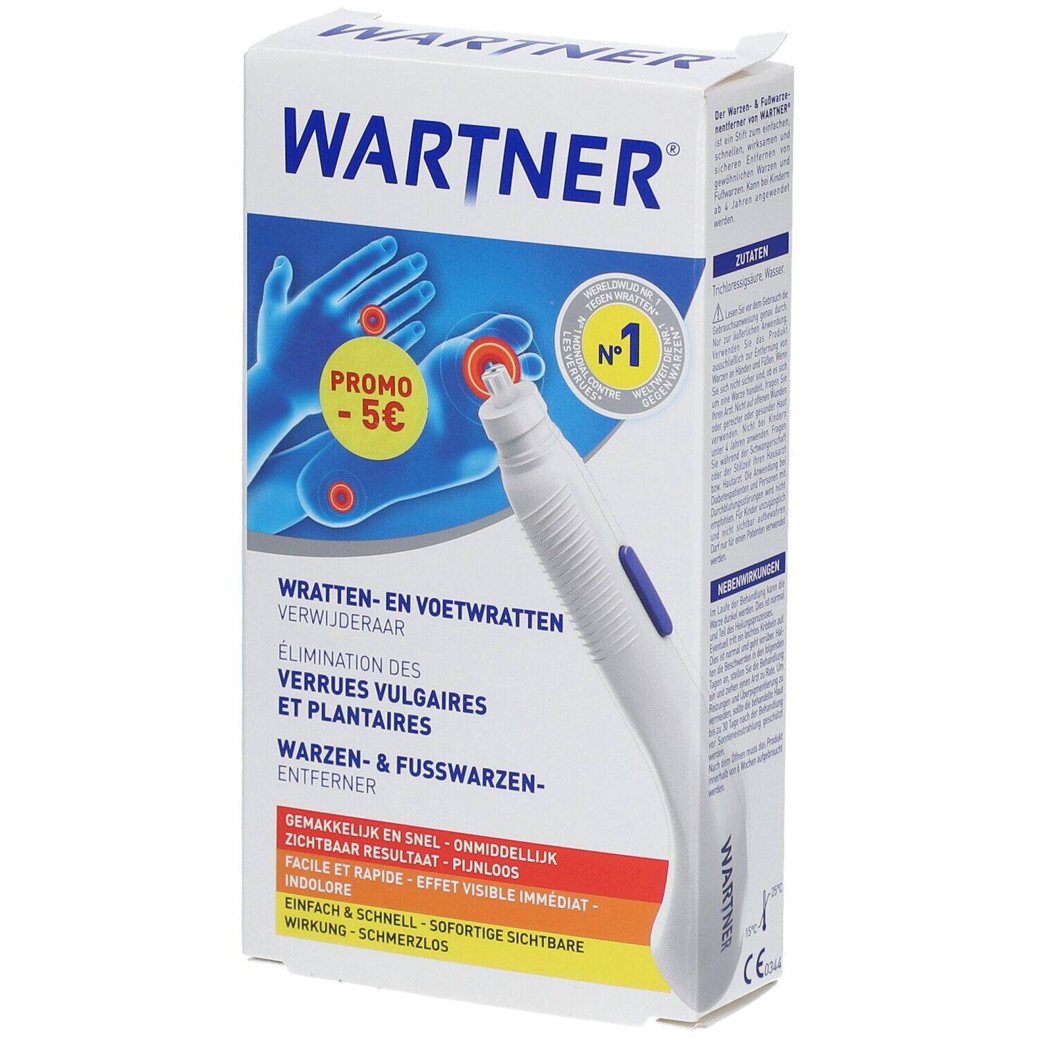 Wartner® Stylo Élimination des Verrues Vulgaires et Plantaires Prix Réduit