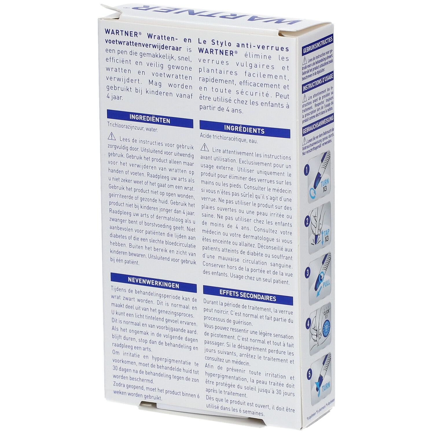 Wartner® Stylo Élimination des Verrues Vulgaires et Plantaires Prix Réduit