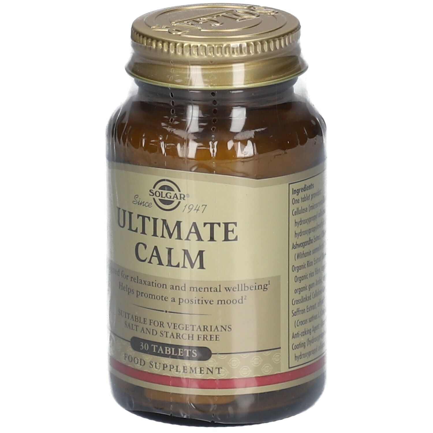 Solgar® Ultimate Calm | Formule relaxation