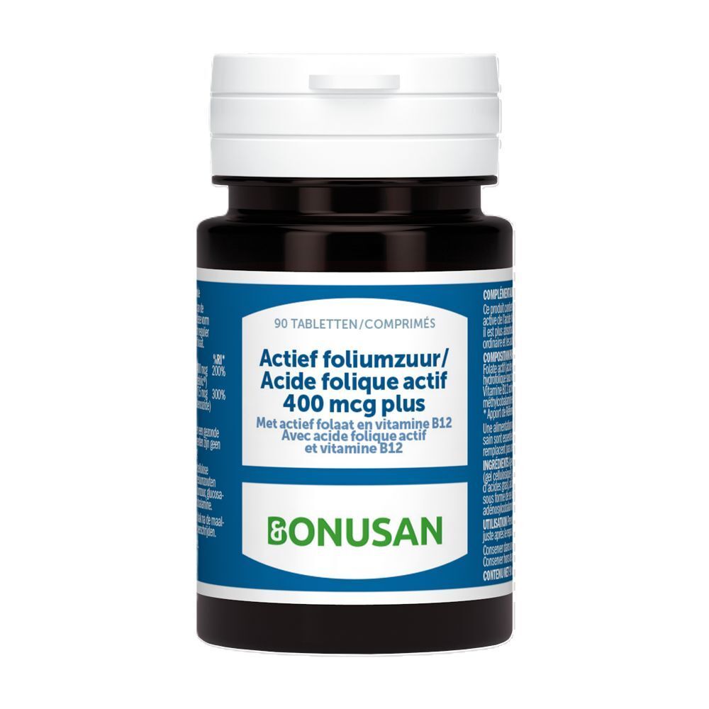 Bonusan Actief foliumzuur 400 mcg Plus