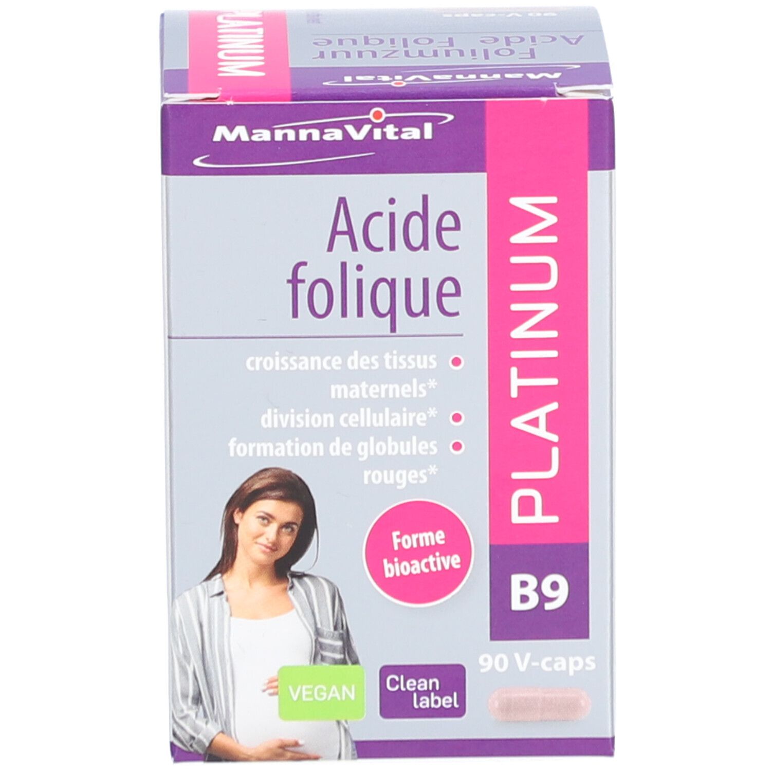 Mannavital Acide Folique Platinum