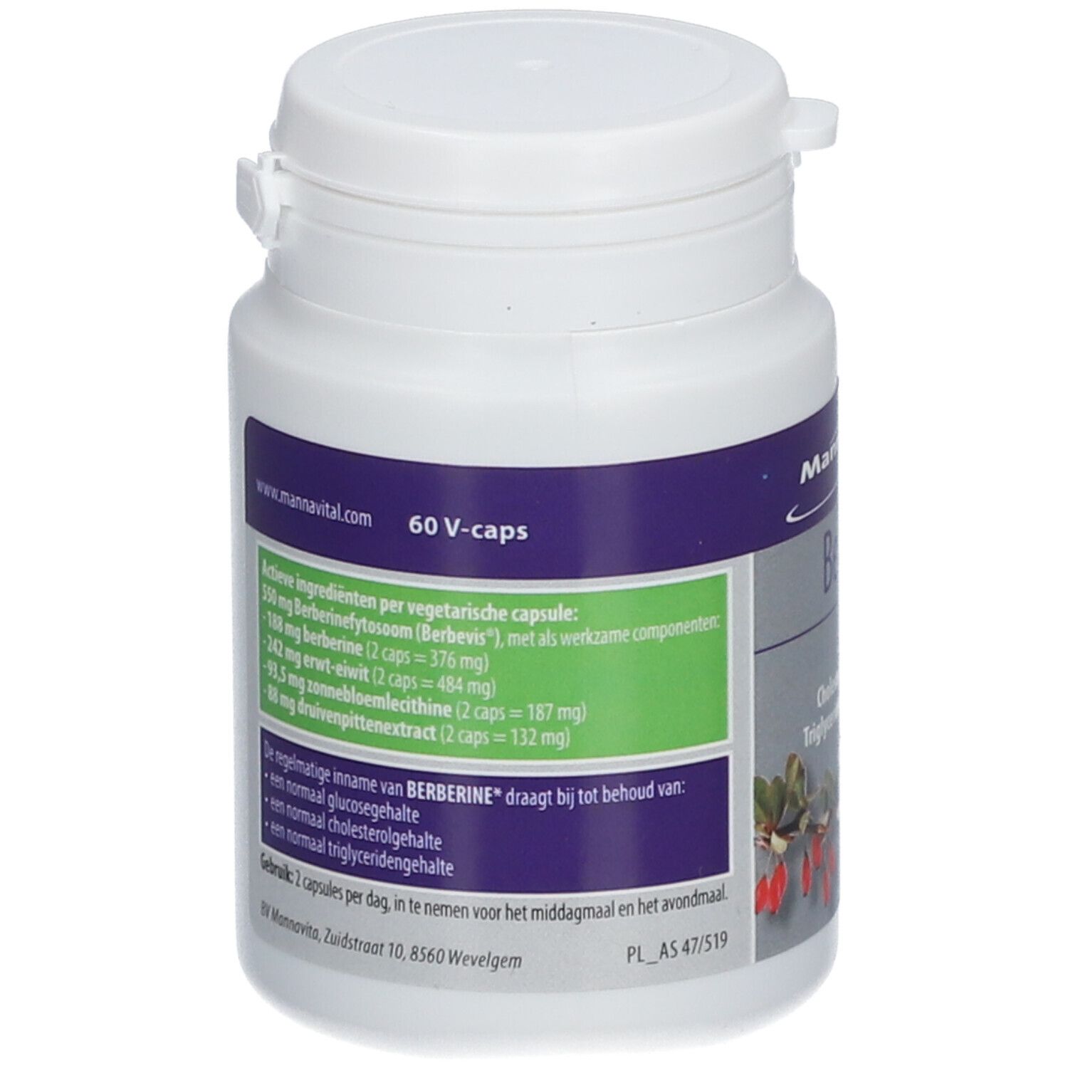 MANNAVITAL Berberine Platinum