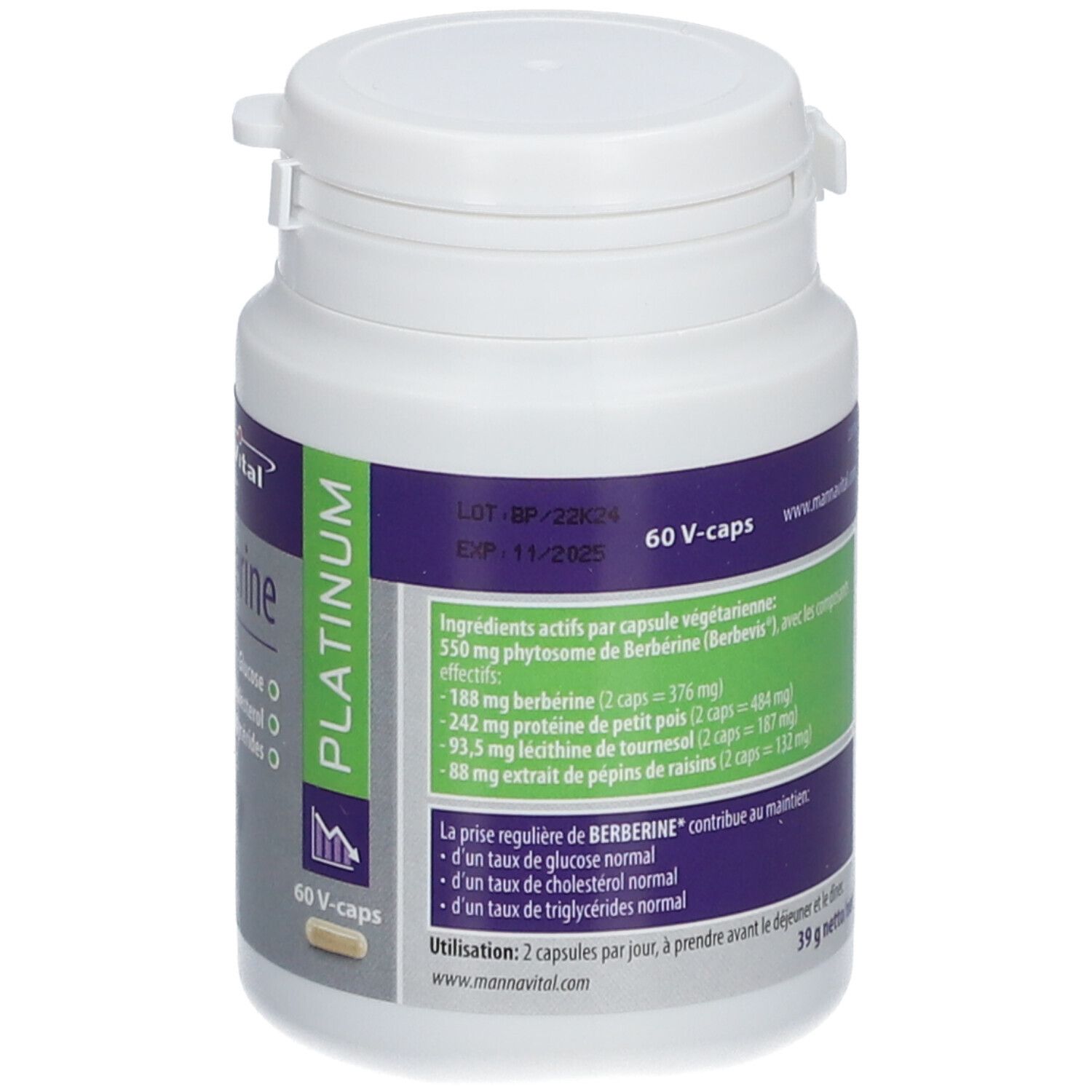 MANNAVITAL Berberine Platinum