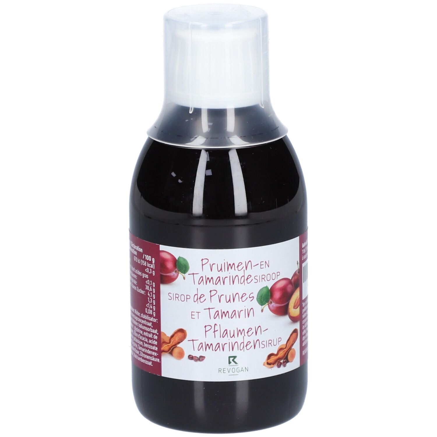 Revogan Pruimen- en Tamarindesiroop