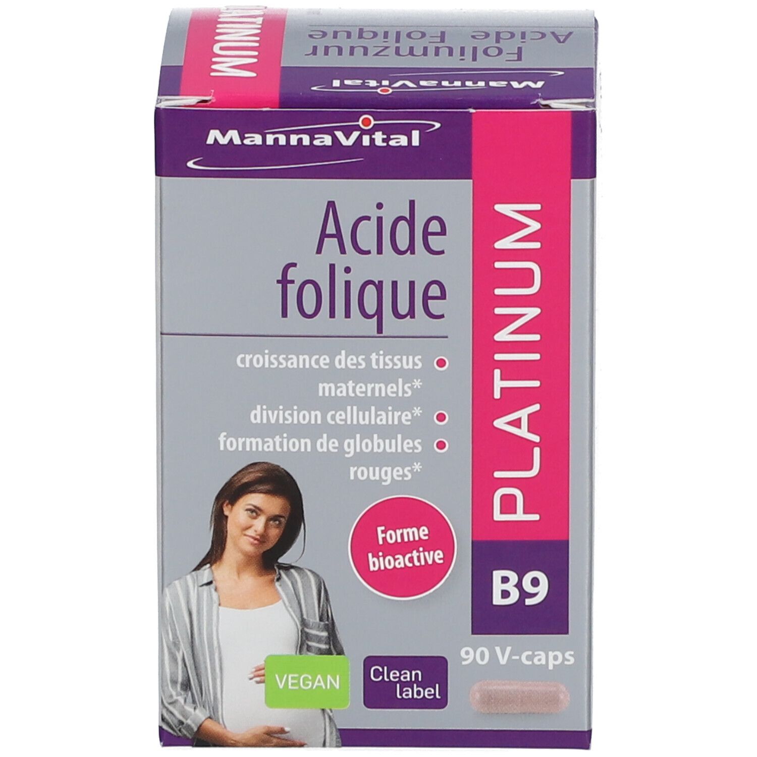 Mannavital Acide Folique Platinum