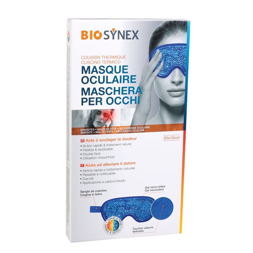 BIOSYNEX Masque Oculaire 20x10 cm