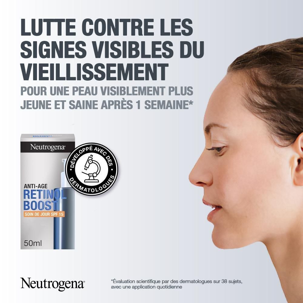 Neutrogena® Retinol Boost Crème de Jour Anti-Âge SPF15