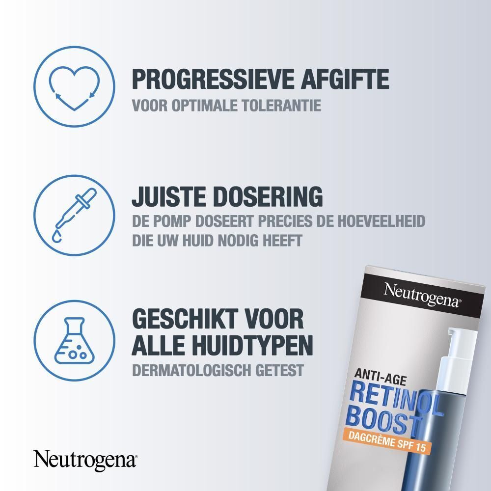Neutrogena® Retinol Boost Anti-Aging Dagcrème SPF15