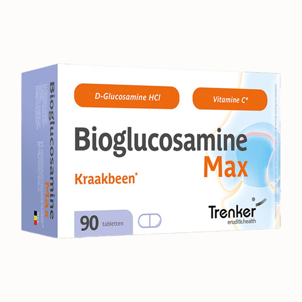 Bioglucosamine Max: Ondersteunt de vitaliteit en beweeglijkheid van de gewrichten op natuurlijke wijze.