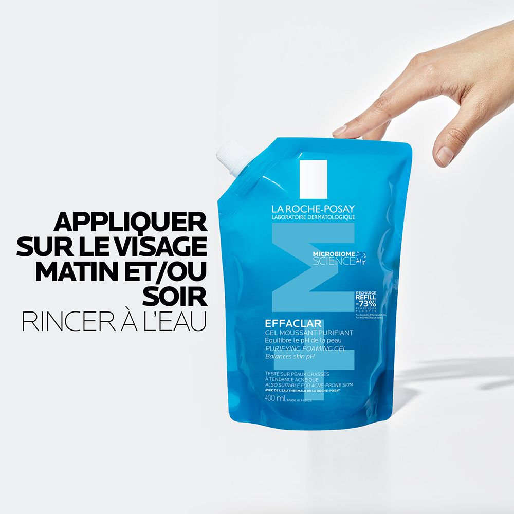 La Roche-Posay: prescrit par les dermatologues, pour peaux sensibles, non comédogène.