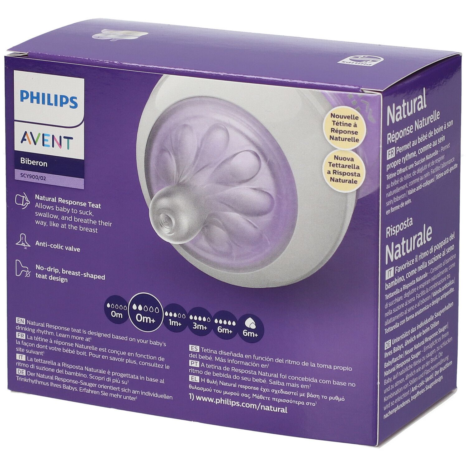 Philips Avent Natural Response Biberon DUO SCY900/02