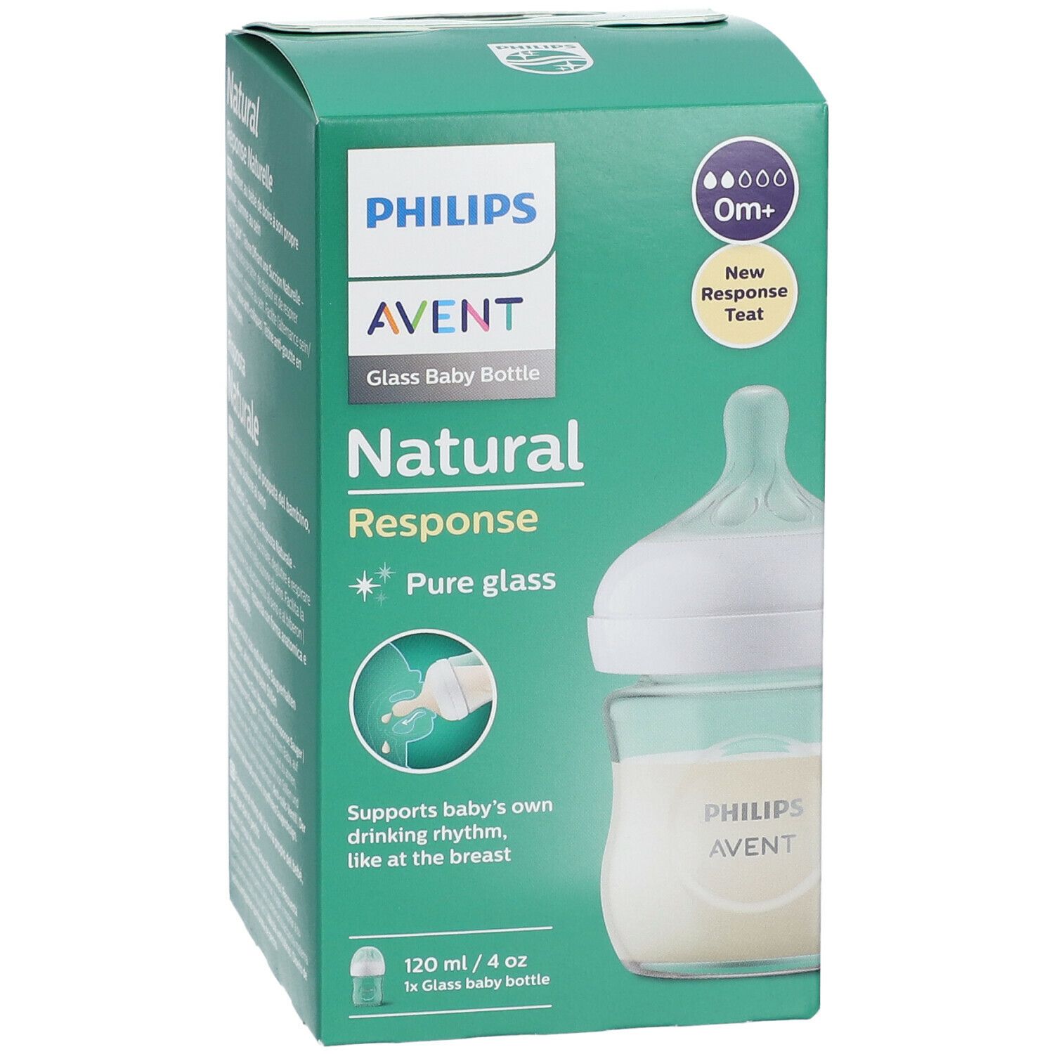 Philips Avent Natural Response Glazen Zuigfles SCY930/01