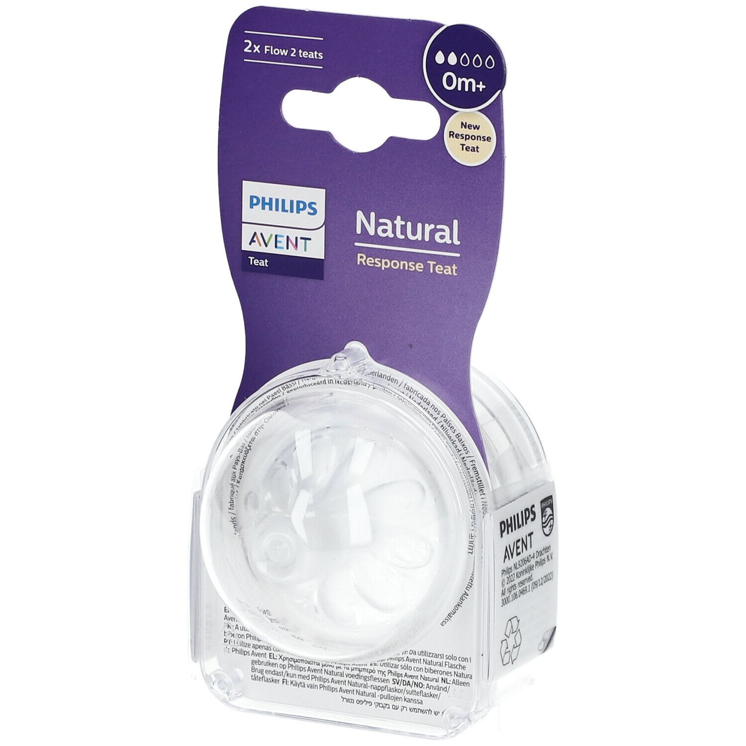 Philips Avent Natural Response Tétine Flow 2 SCY962/02