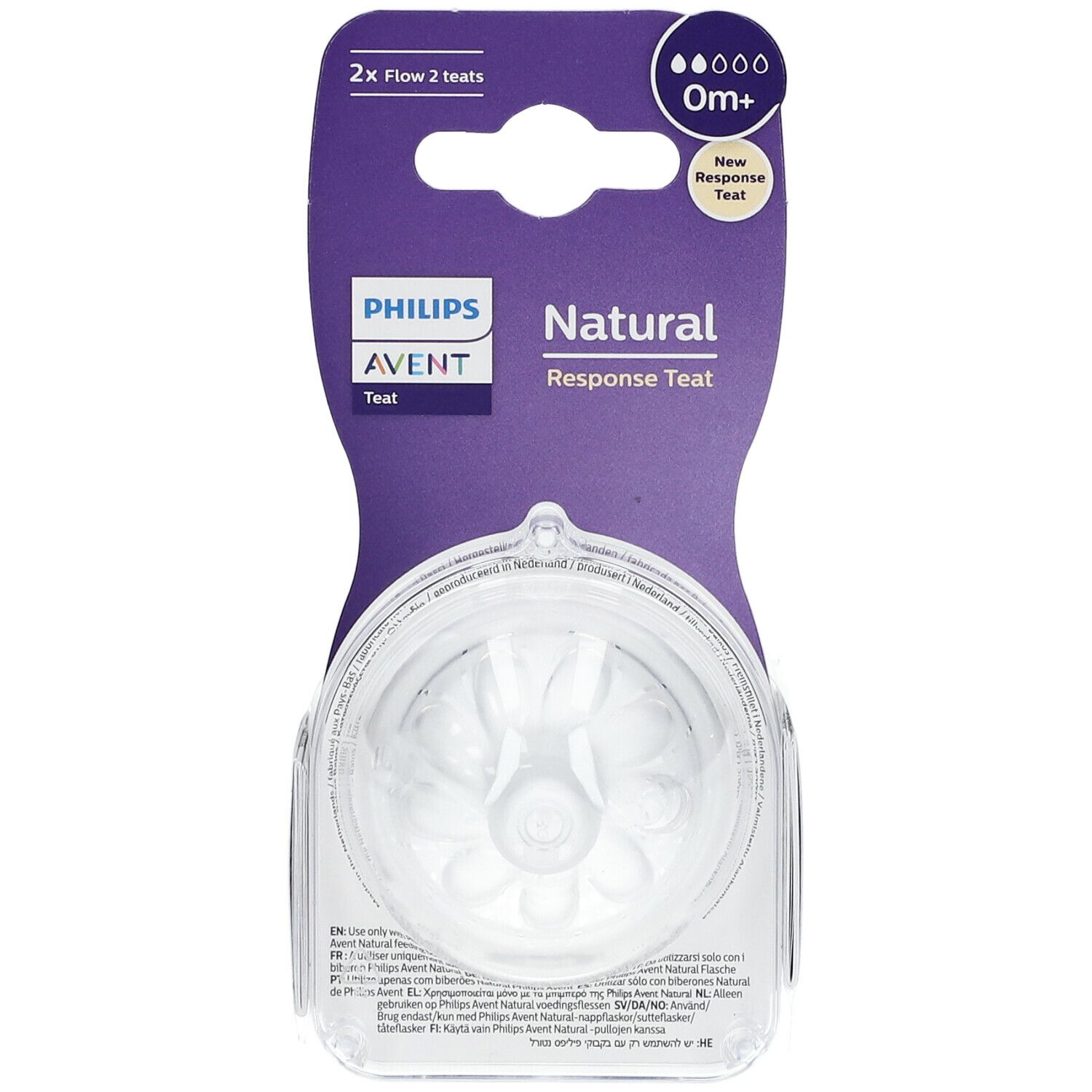 Philips Avent Natural Response Tétine Flow 2 SCY962/02