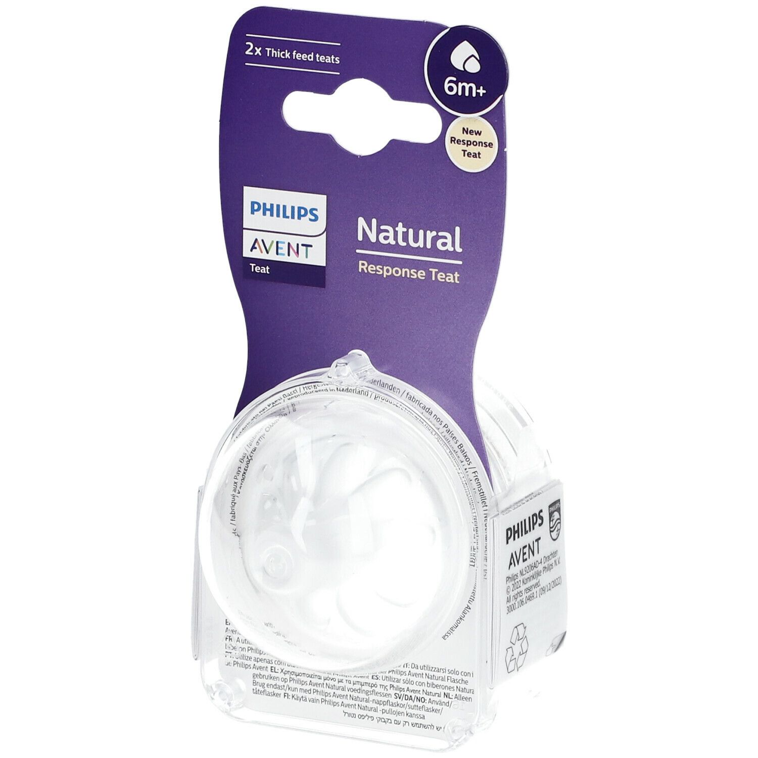 Philips Avent Natural Response Tétine Flow 6 SCY966/02