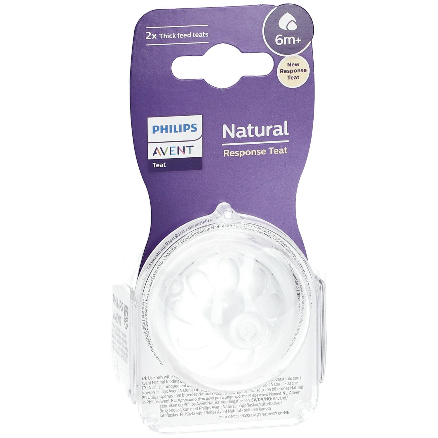 Philips Avent Natural Response Tétine Flow 6 SCY966/02