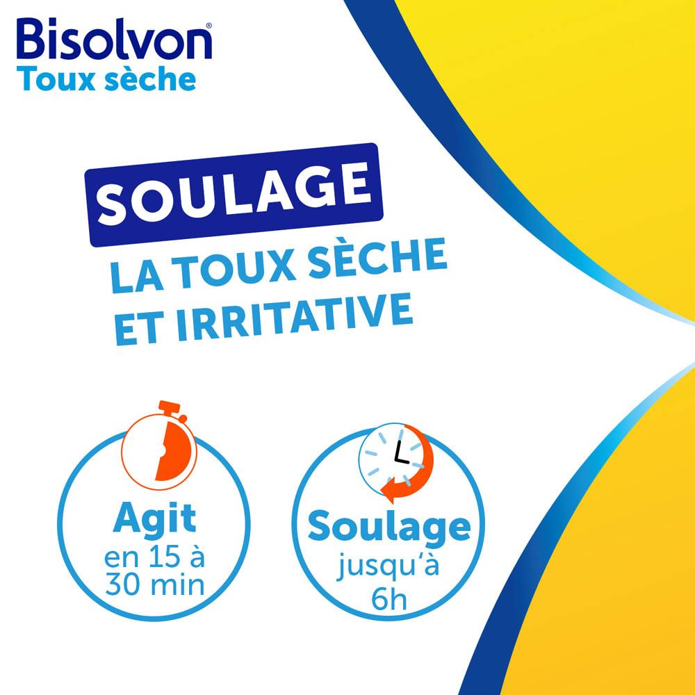 Bisolvon® Toux Sèche 2 mg/ml | Sirop pour la Toux
