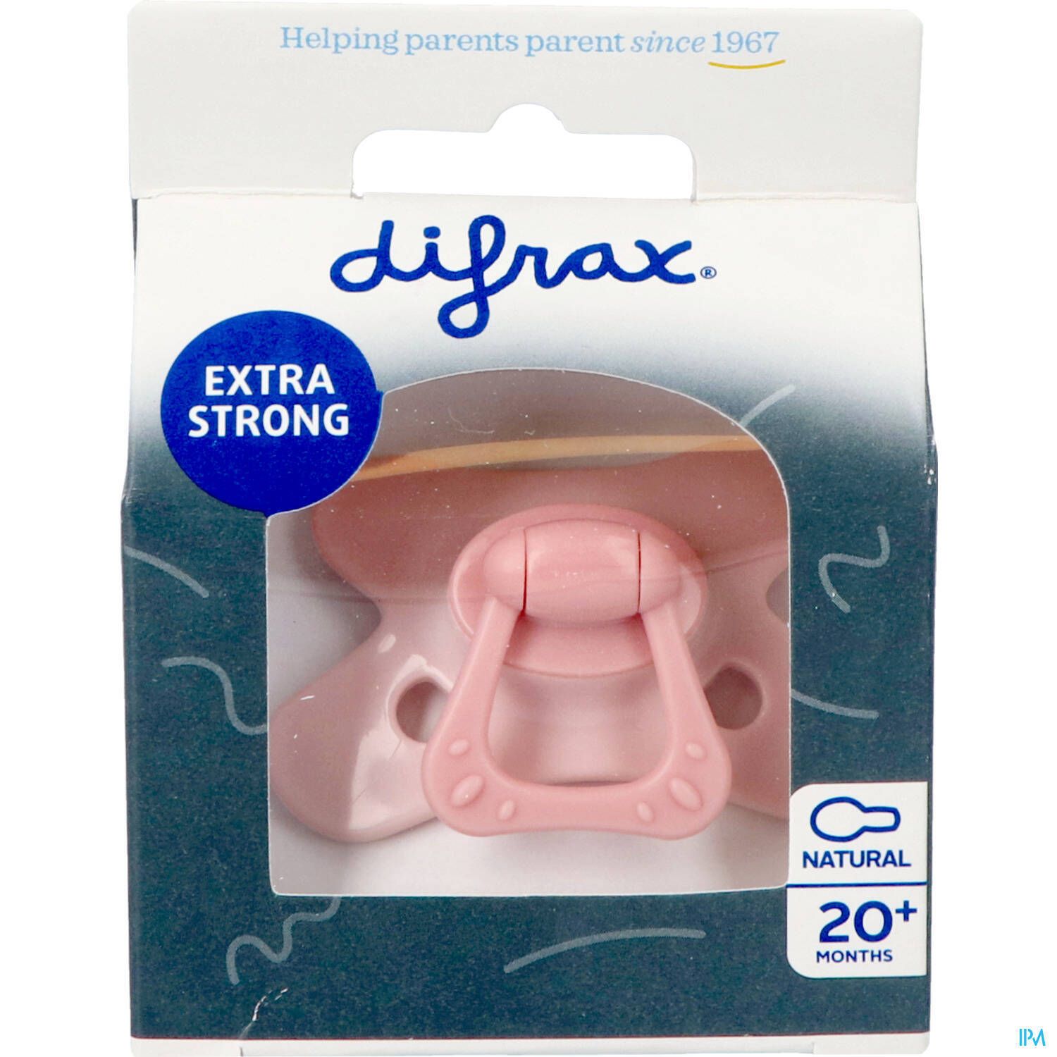 DIFRAX Tétine édition spéciale Natural Pink Opal 20m+