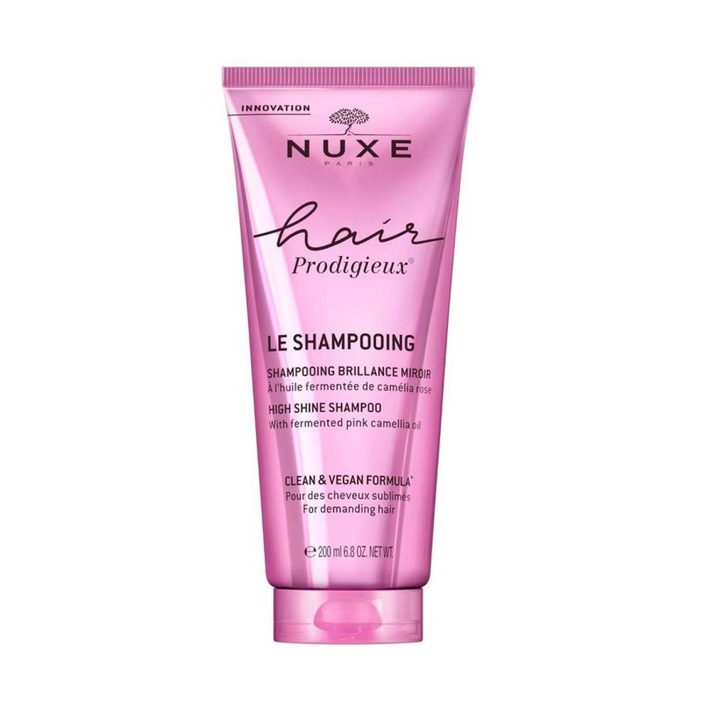 Nuxe Hair Prodigieux Shampoo tube, 200ml. Spiegelglans.