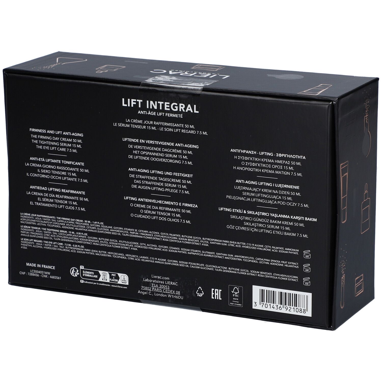 Lierac Lift Integral Cream Gift Set
