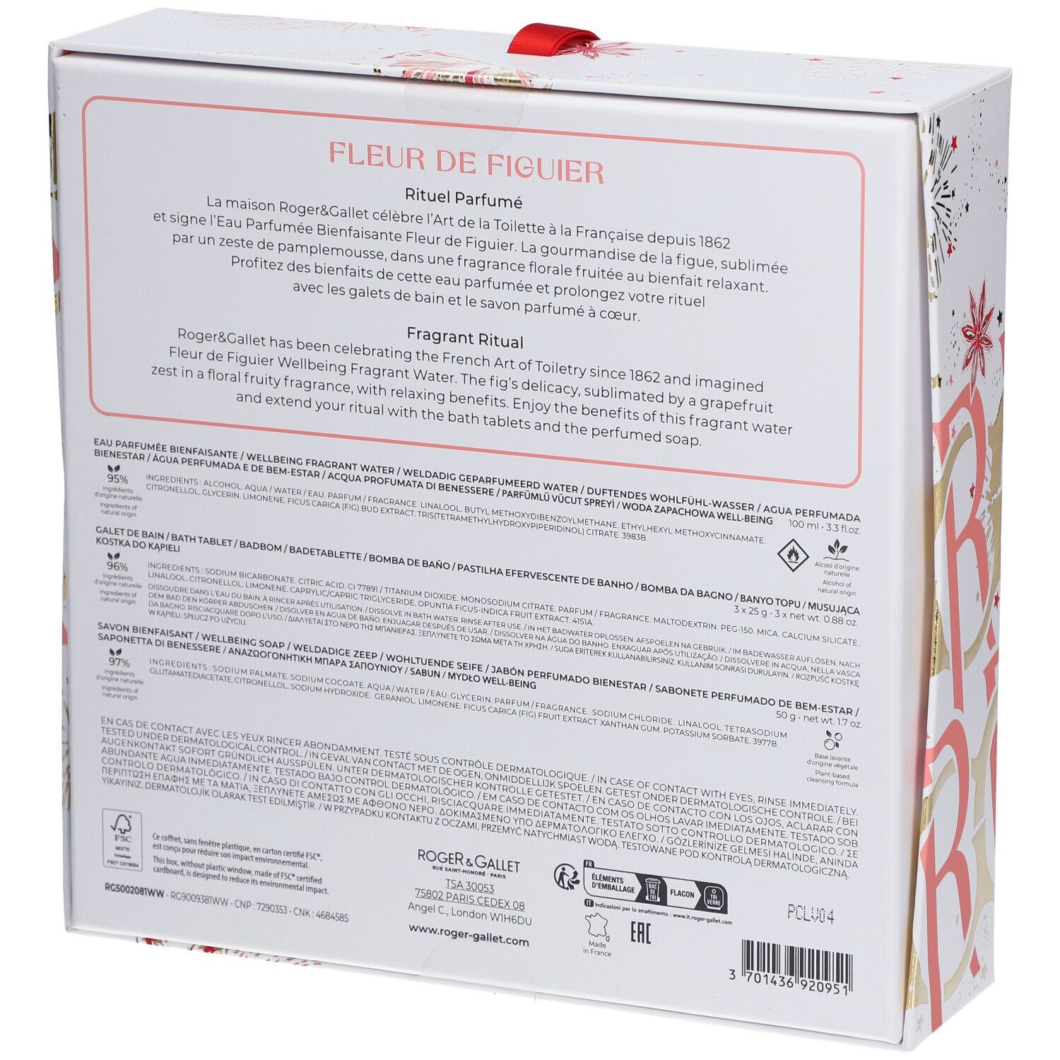 Roger & Gallet Fleur de Figuier Gift Set
