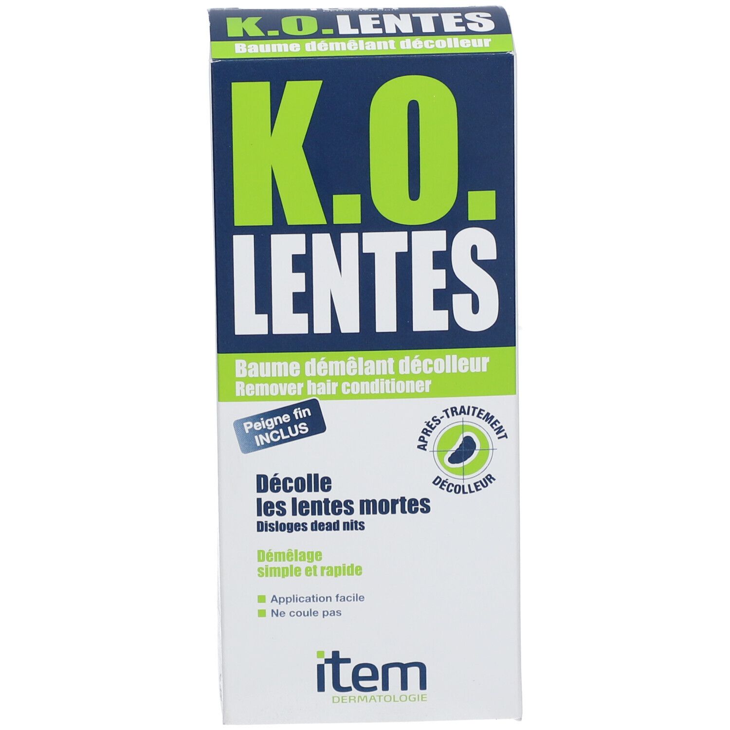 Item K.O. Lentes + Peigne