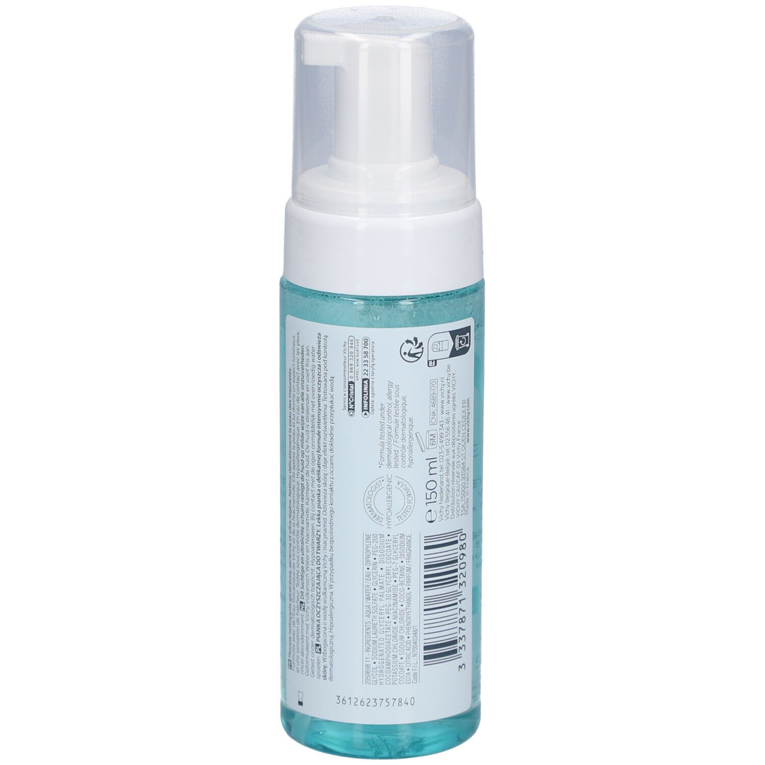 Vichy Pureté Thermale Reinigingsmousse voor een stralende teint