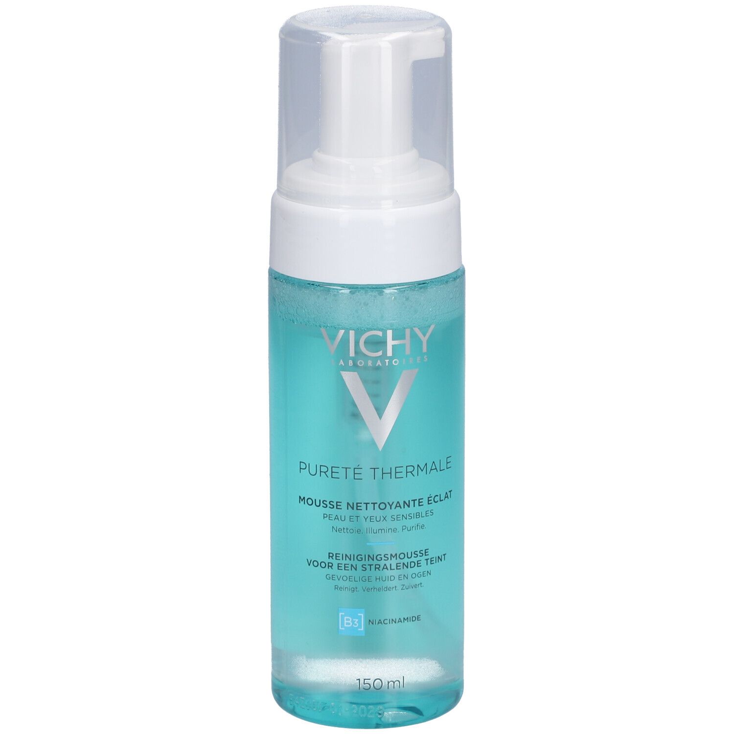 Vichy Pureté Thermale Reinigingsmousse voor een stralende teint