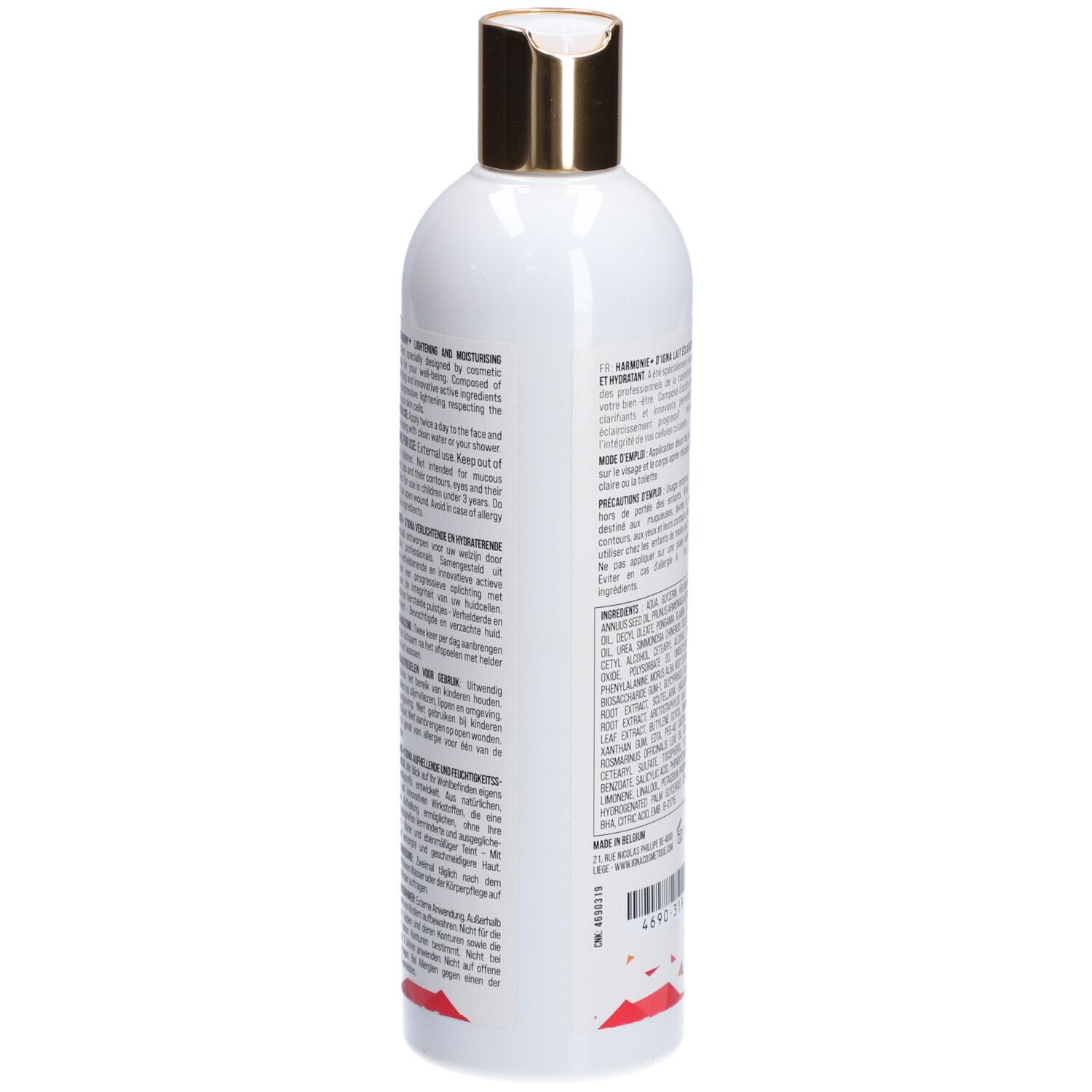 IGNA Harmonie+ lait éclaircissant visage et corps