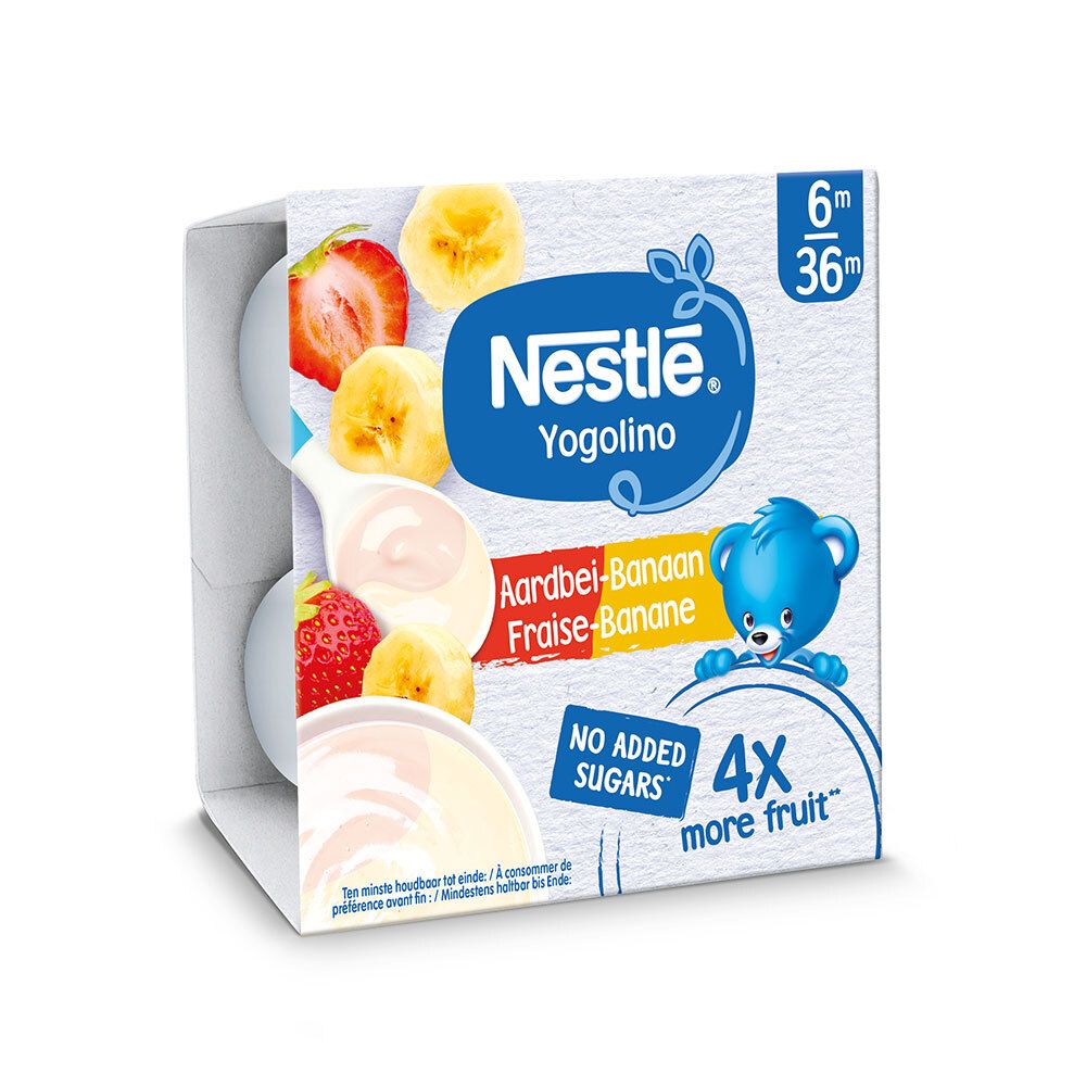 Nestlé® Yogolino Aardbei-Banaan