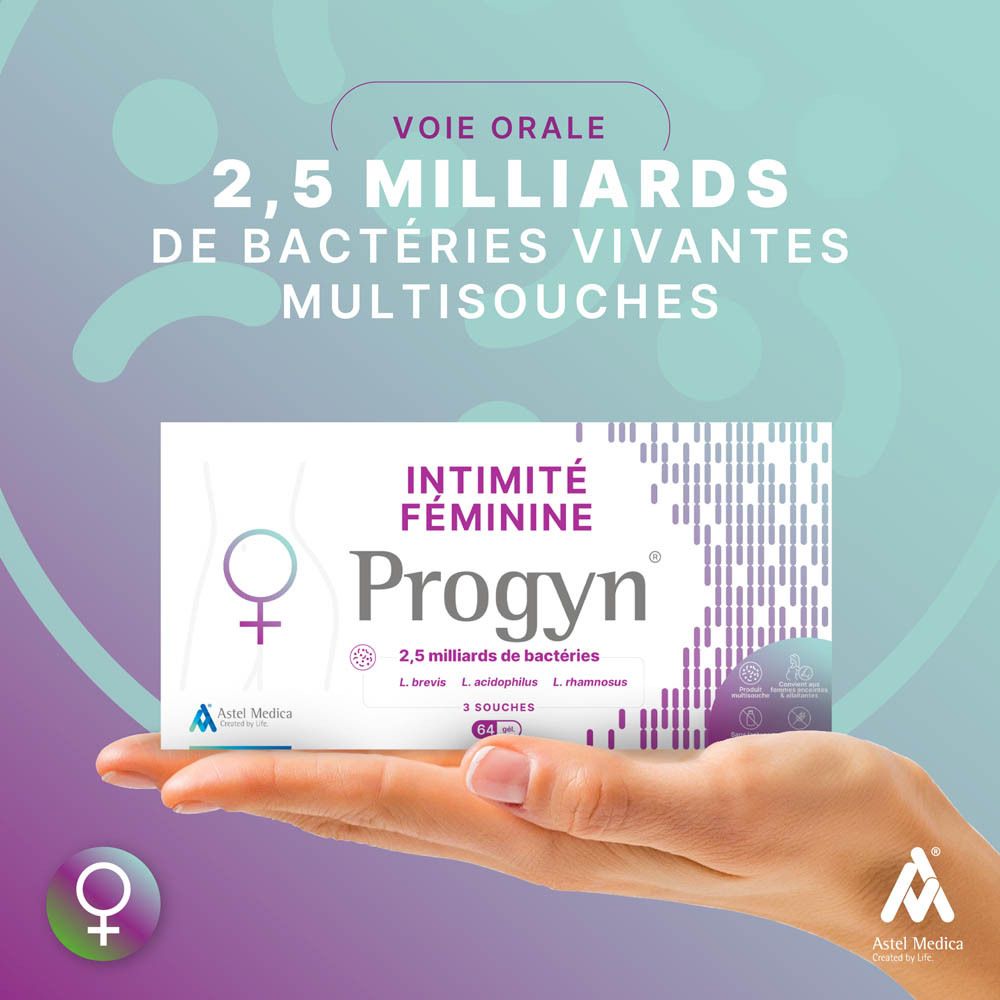 Boîte de 32 gélules Progyn.