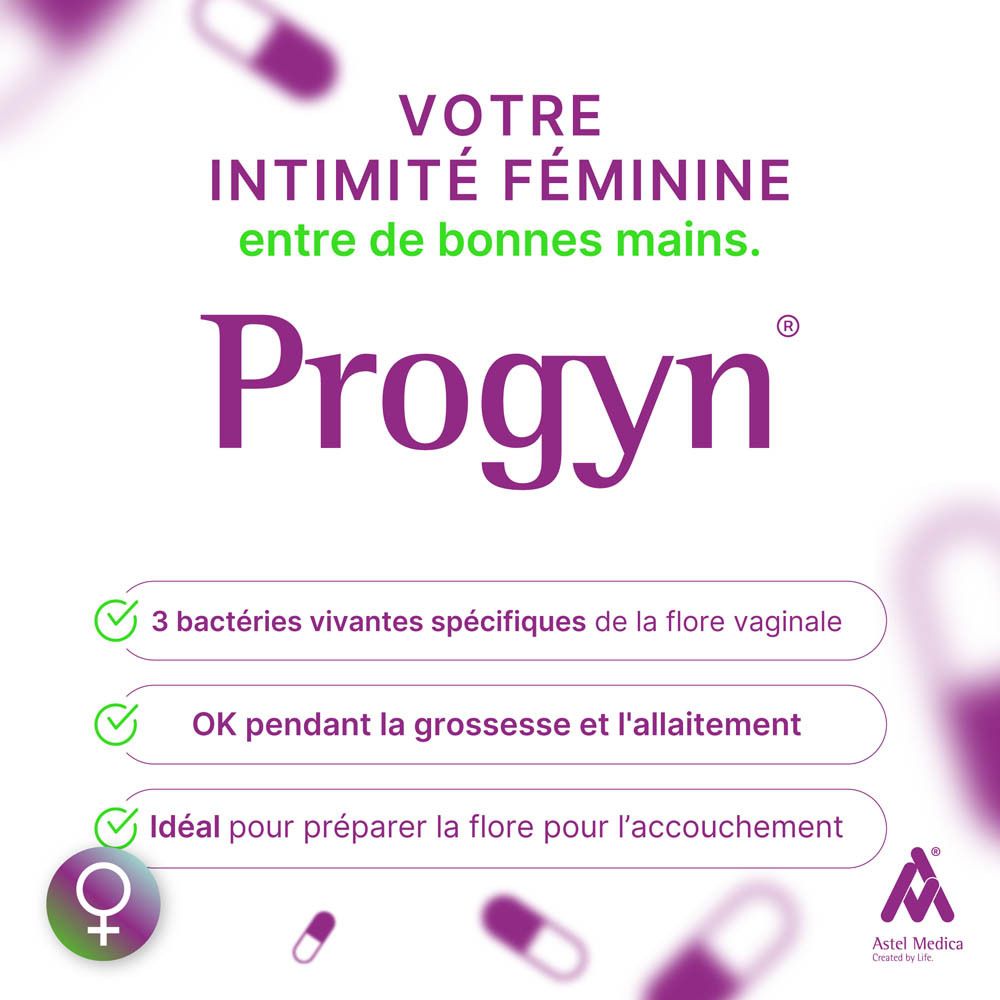 Boîte de 32 gélules Progyn.