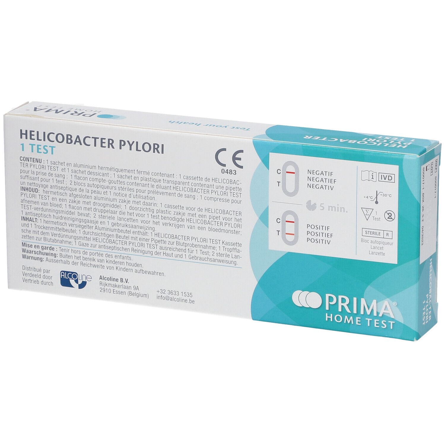 Helicobacter Pylori Test de détection des anticorps