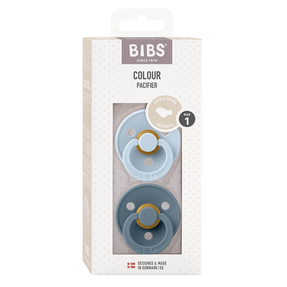 BIBS Anatomic Fopspeen Petrol - Blue 0-6 Maanden