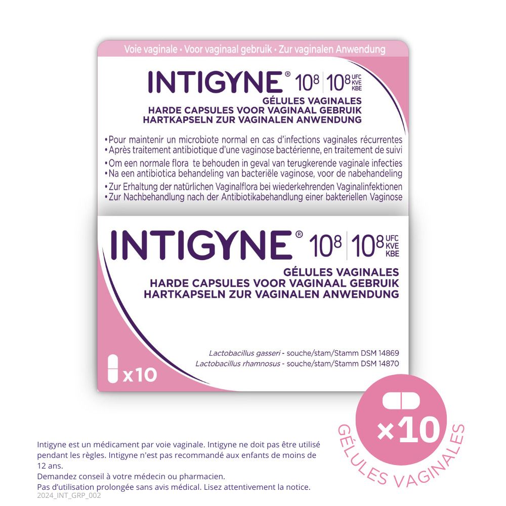 Intigyne Gélules Vaginales