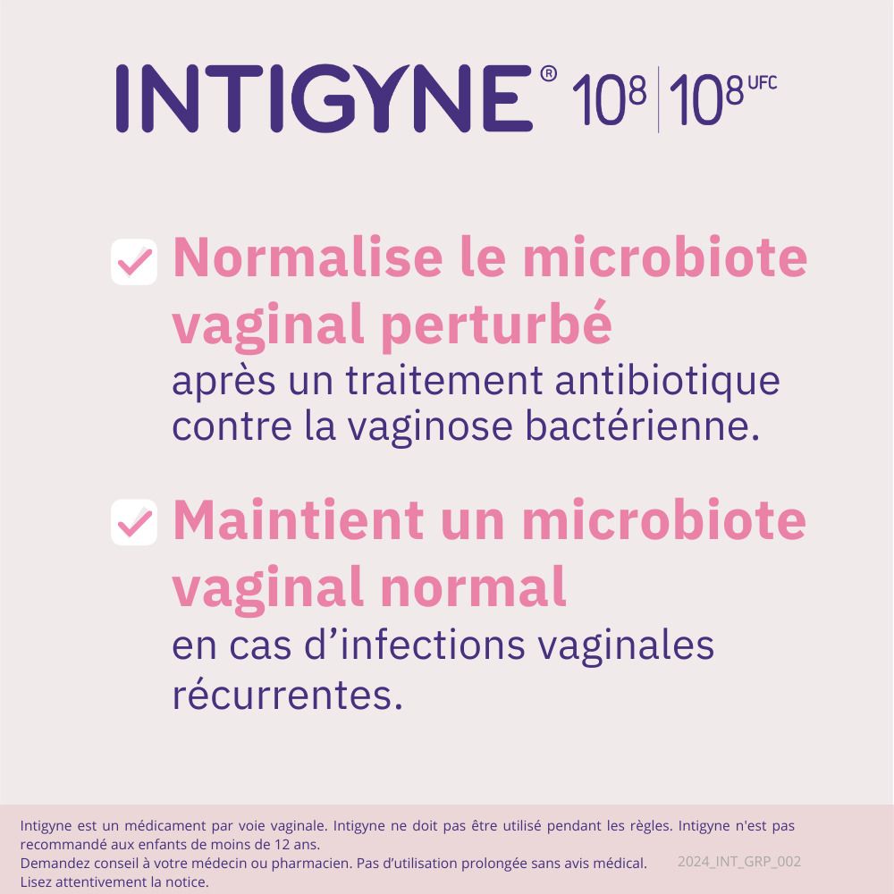 Intigyne Gélules Vaginales