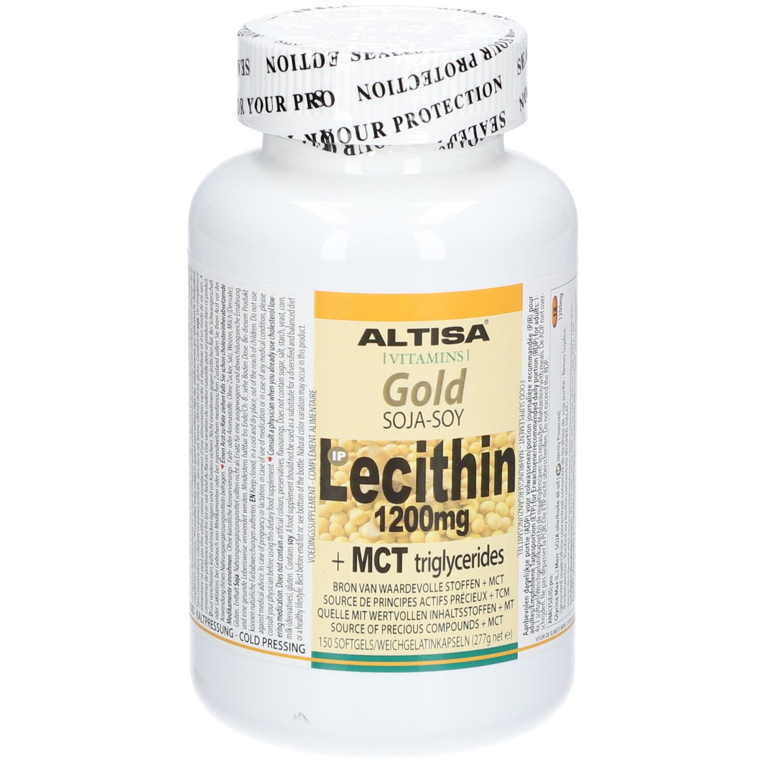 Altisa® Gold Soja-Soy Lecithin 1200 mg