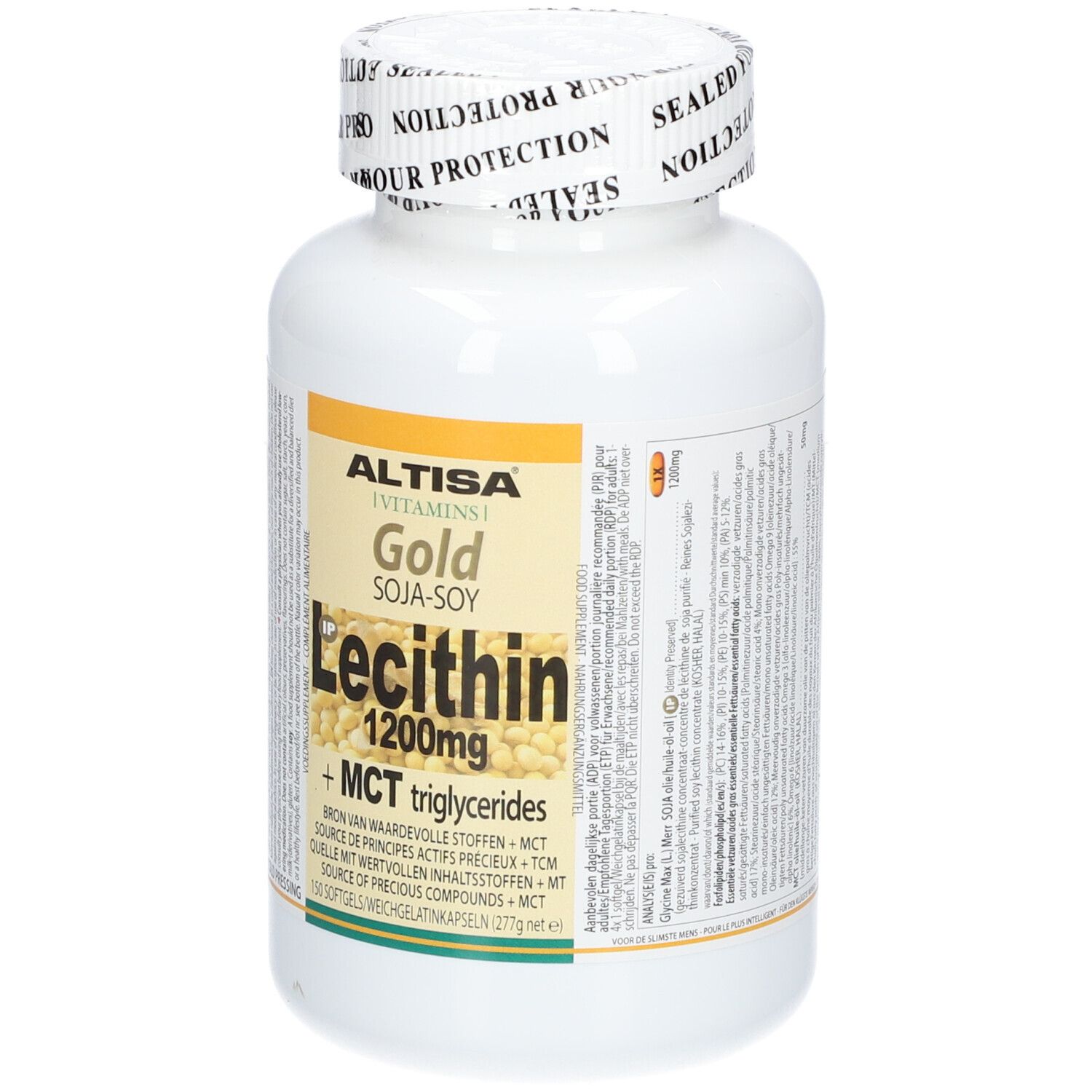 Altisa® Gold Soja-Soy Lecithin 1200 mg