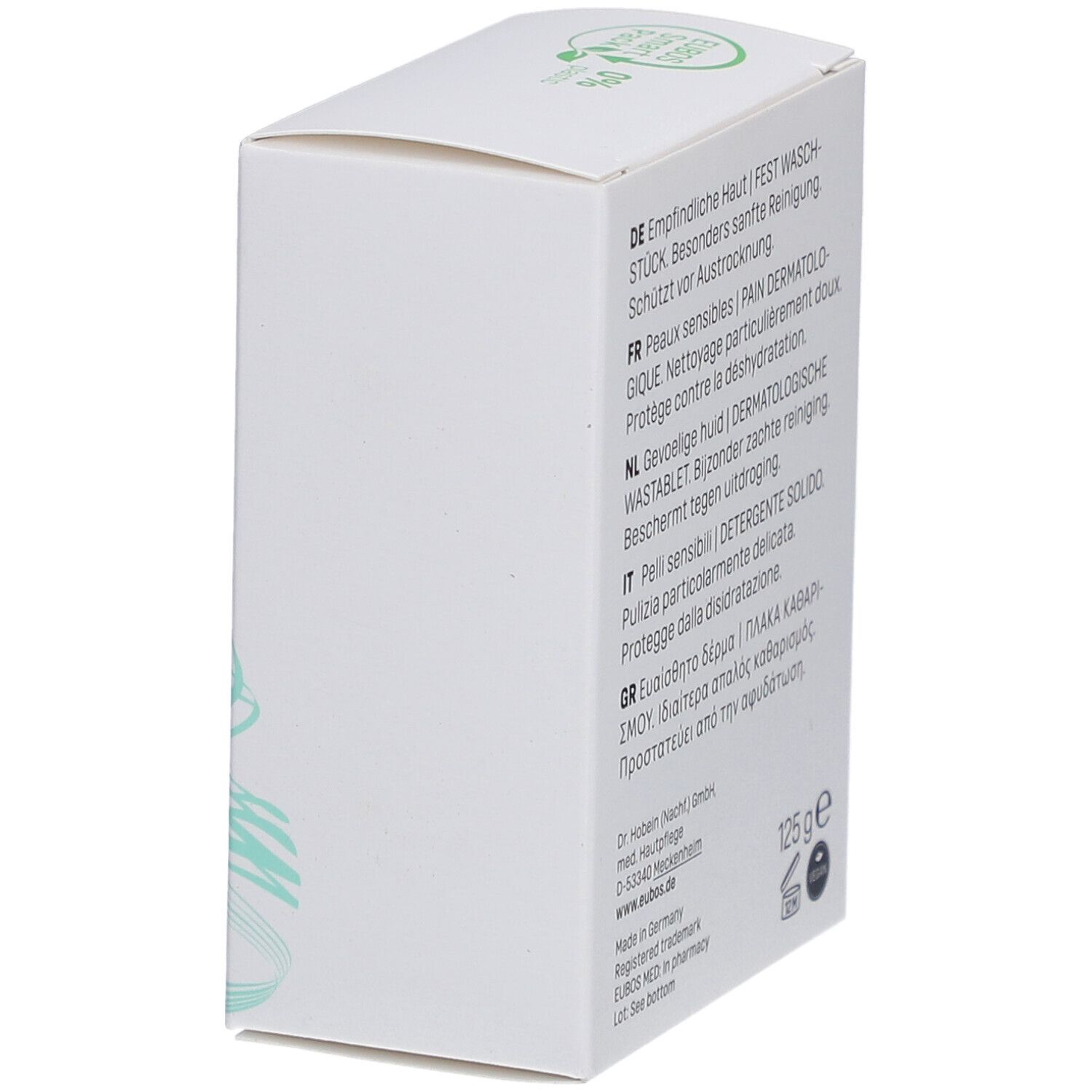 Eubos Sensitive Pain Dermatologique – Pain sans savon pour peau sensible