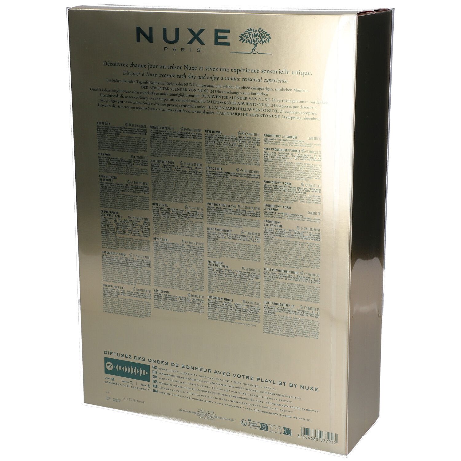 Nuxe Le Calendrier de l'Avent Nuxe