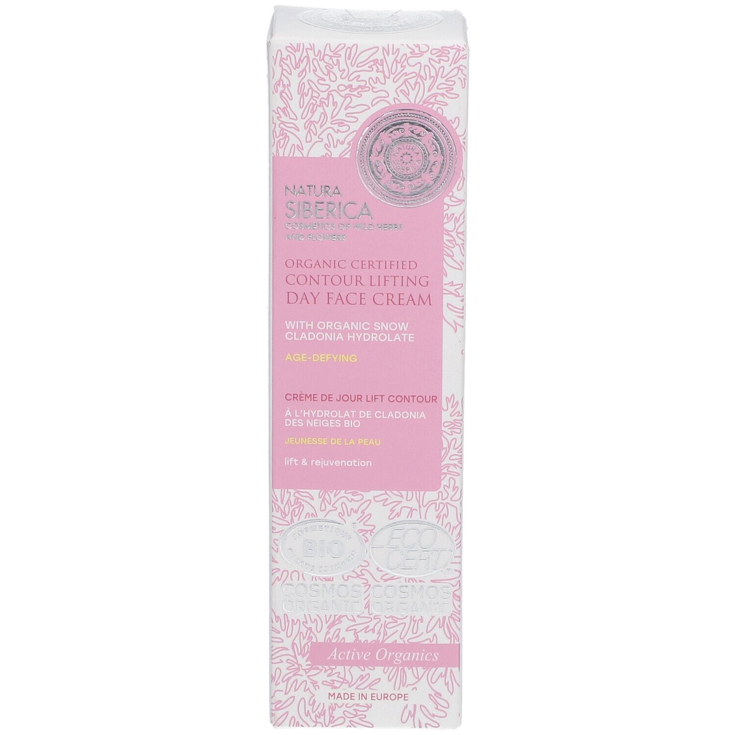 Organic Certified Contour Lifting Age-Defying Day Face Cream