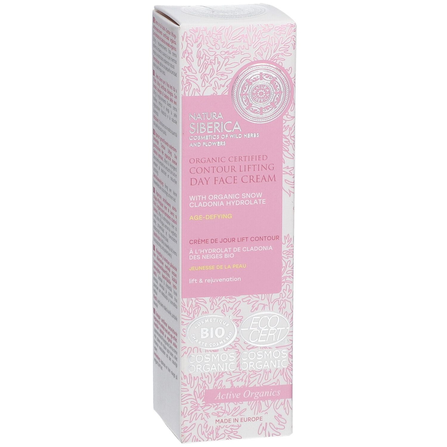 Organic Certified Contour Lifting Age-Defying Day Face Cream