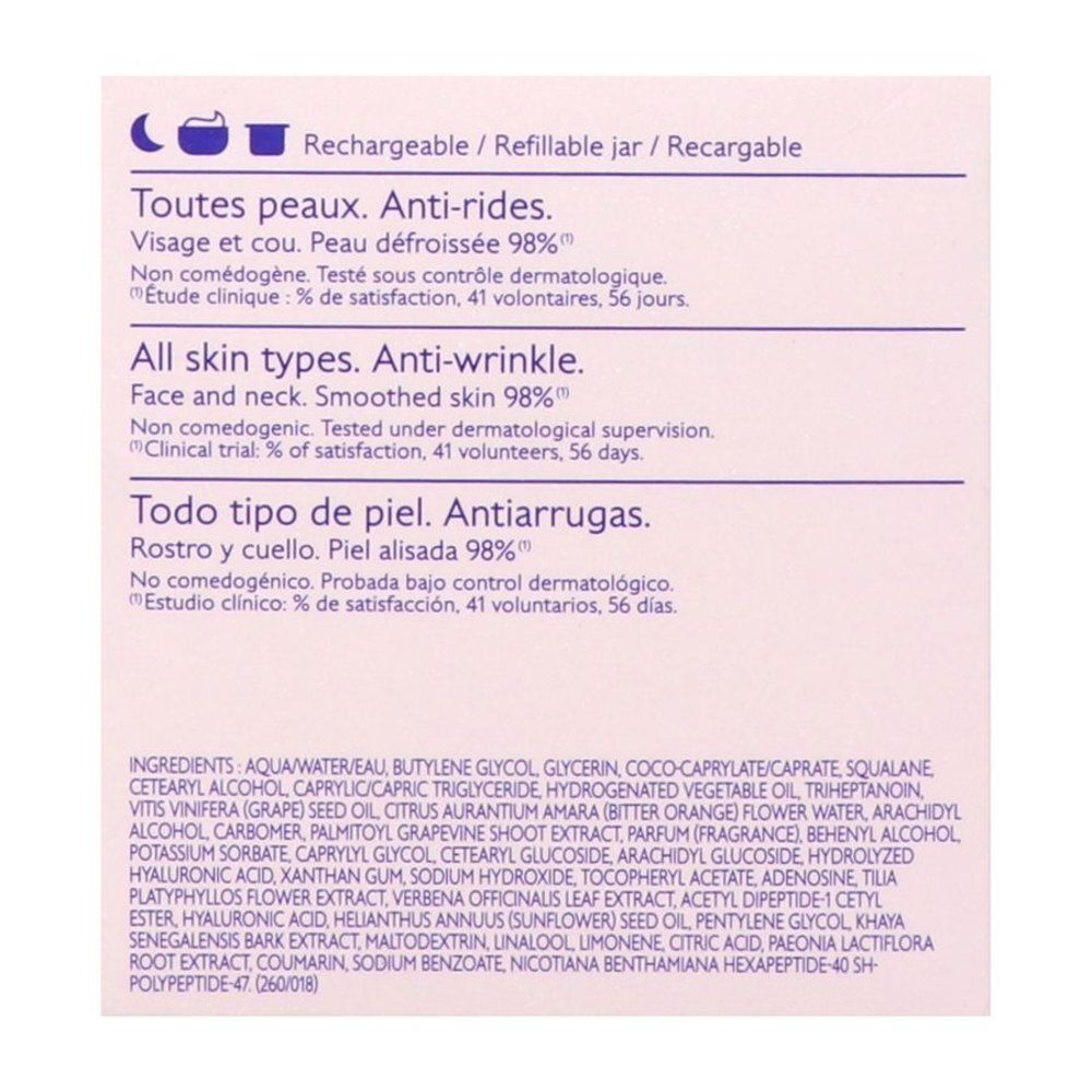 Étiquette du produit avec texte. Contient des informations sur les ingrédients, l'utilisation et le fabricant.