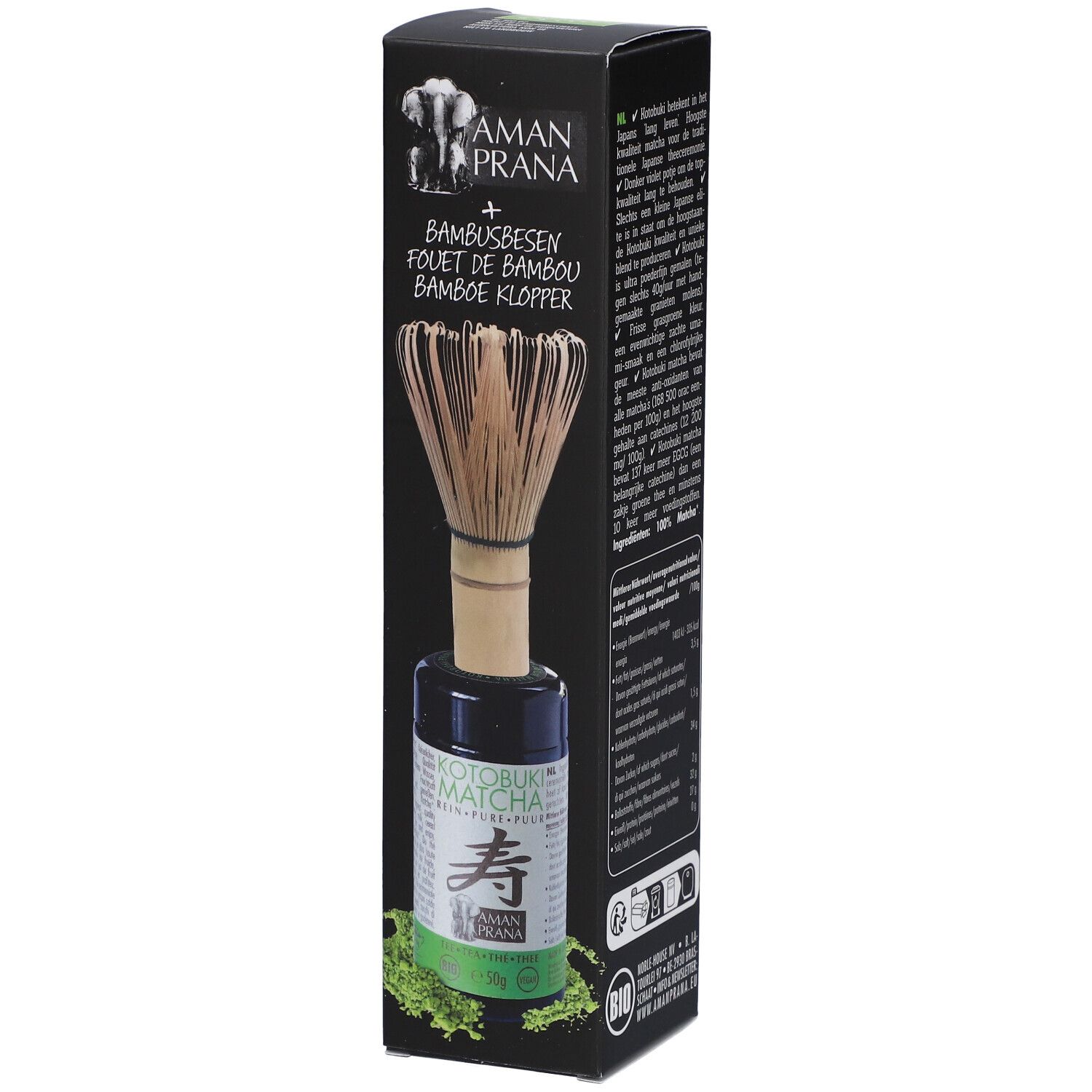 Aman Prana Kotobuki Matcha + Fouet de Bambou GRATUIT