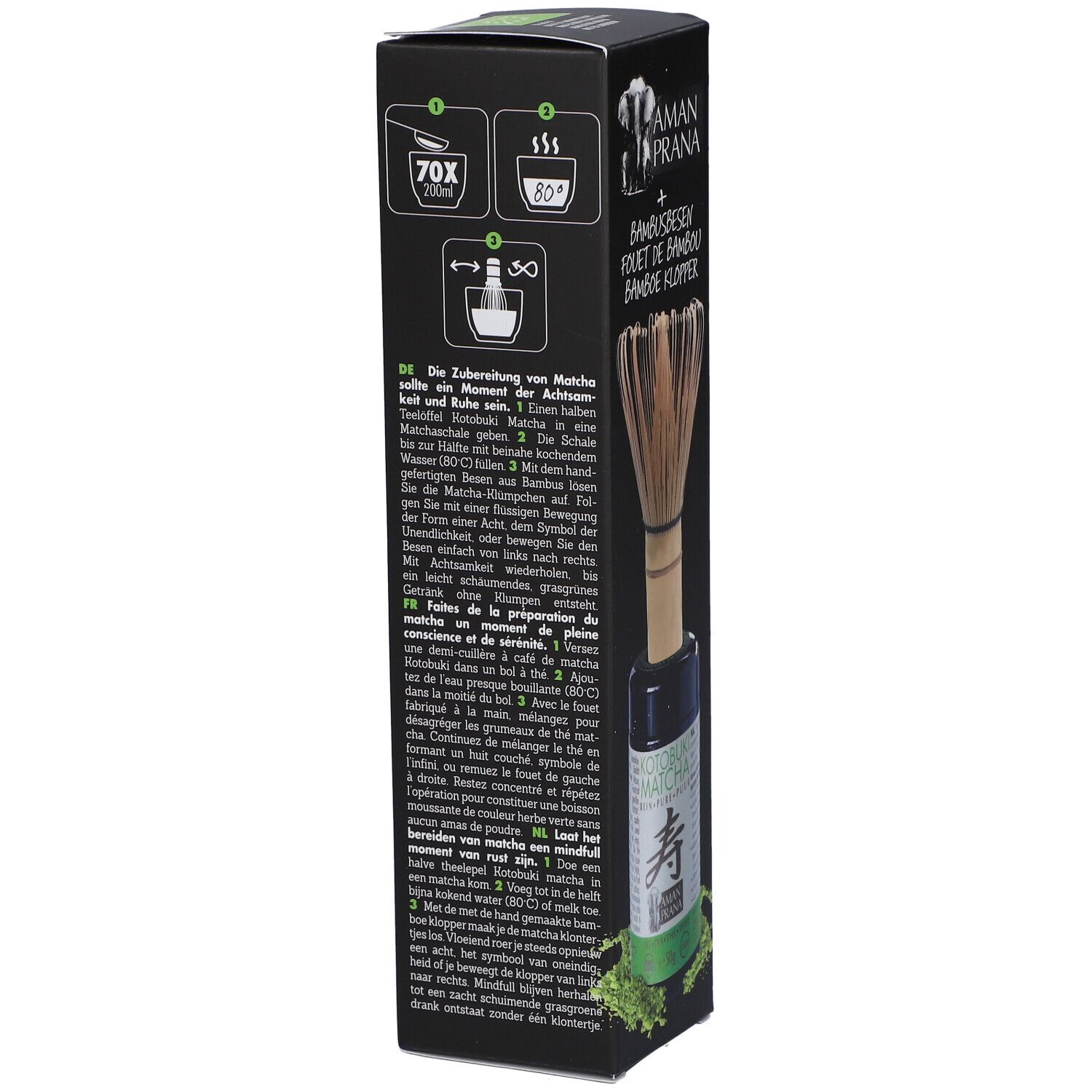 Aman Prana Kotobuki Matcha + Fouet de Bambou GRATUIT