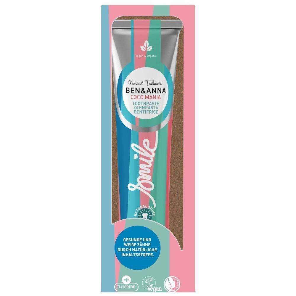 Ben & Anna Toothpaste Smile Coco Mania Fluoride