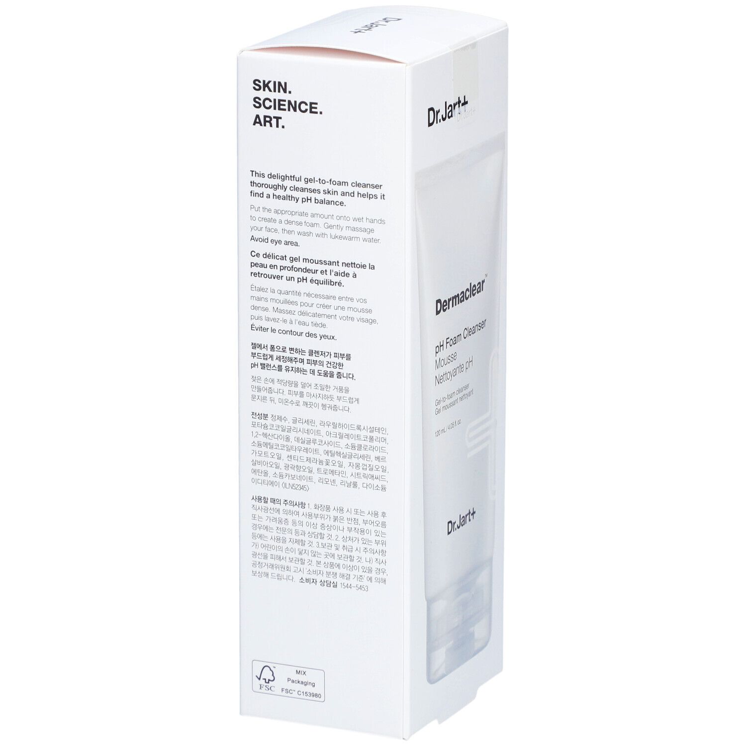DR.JART+ Dermaclear™ Mousse nettoyante PH